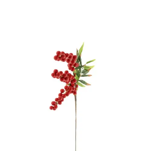 Seiden Berry Sugar rot L80cm