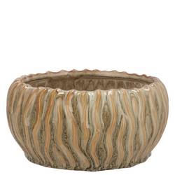 Keramik Schale Finn grün 17x17x9cm