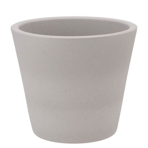 Keramik Übertopf Vinci grau D21cm H19cm