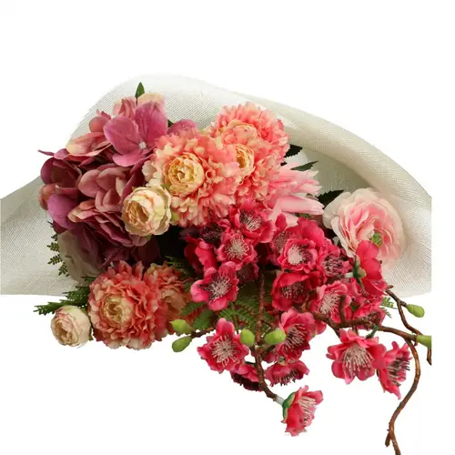 Seiden Strauss Sakura rosa L50cm