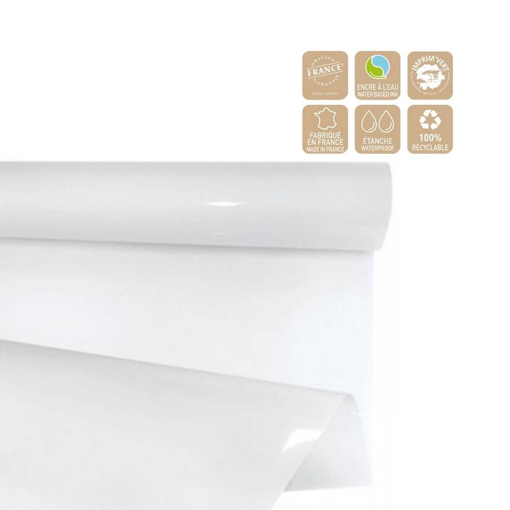 Folie Rolle 70cm Clayr weiss 50m