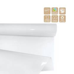 Folie Rolle 70cm Clayr weiss 50m