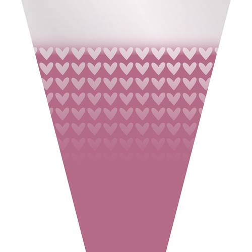 Tüte Desire rosa PCR 40x30x12cm x50