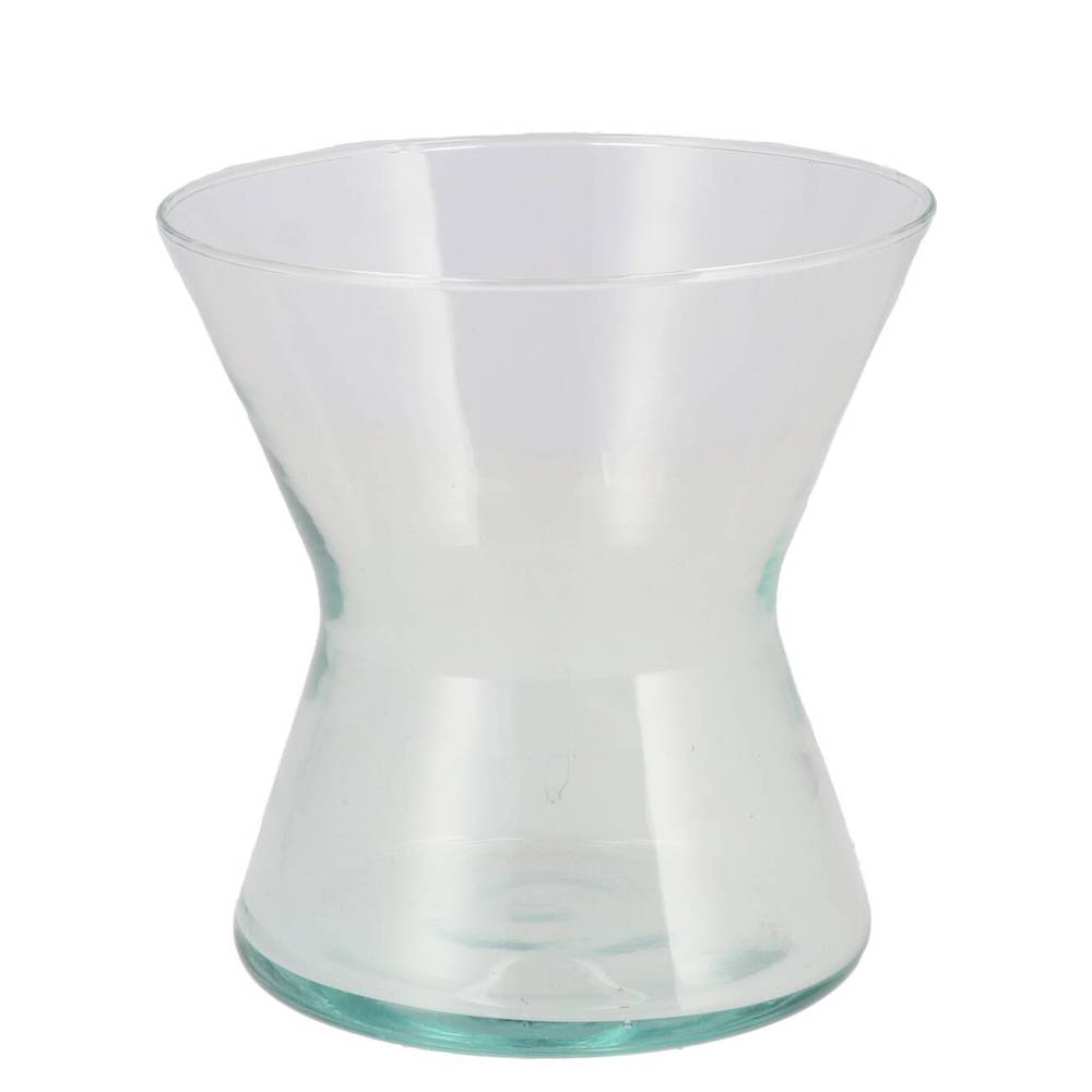 Glas Vase Diabolo 15x15x15cm