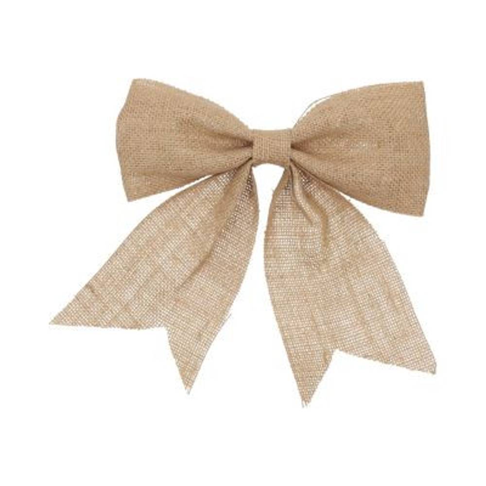 Dekoration Schleife Jute 21.5*23cm