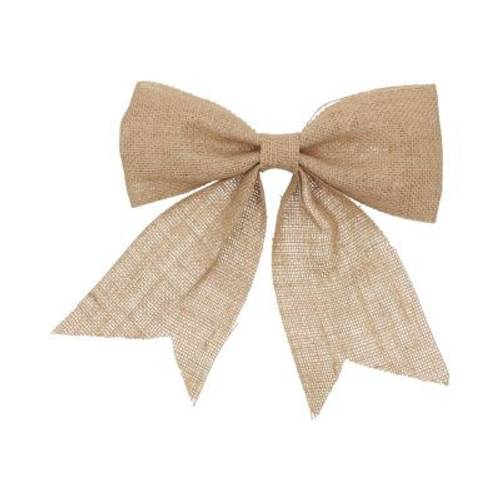 Dekoration Schleife Jute 21.5*23cm
