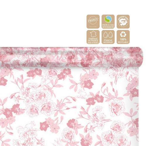 Folie Rolle 80cm Foresty rosa 100m