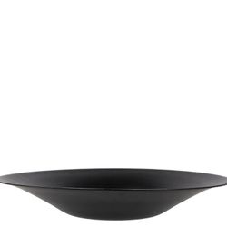 Zink Schale schwarz D28,5cm