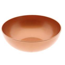 Melamine Schale kupfer D25cm H09cm