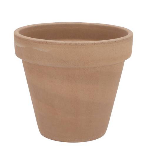 Keramik Übertopf terra choco grau D15cm H14cm