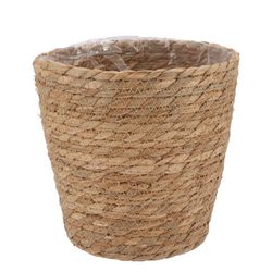 Korb Seegras Stroh braun D20cm H20cm
