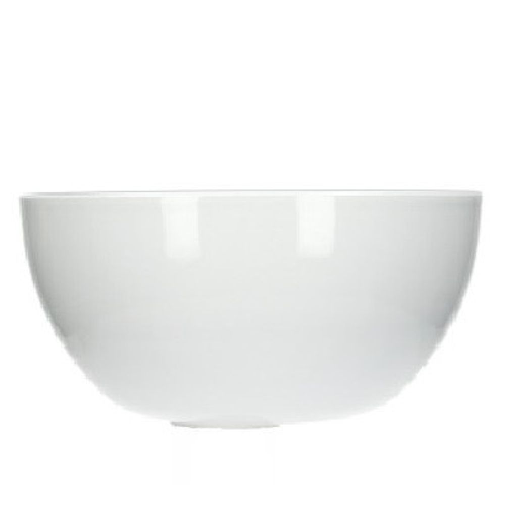 Keramik Schale Flora weiss D30cm H12cm