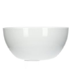 Keramik Schale Flora weiss D30cm H12cm