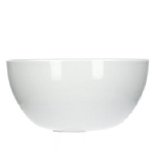 Keramik Schale Flora weiss D30cm H12cm