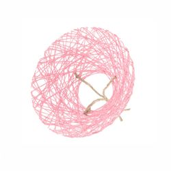 Strausshalter Paperweb rosa D25cm