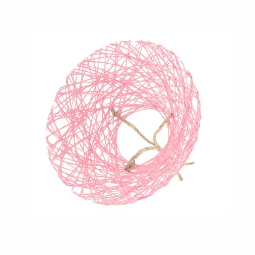 Strausshalter Paperweb rosa D25cm