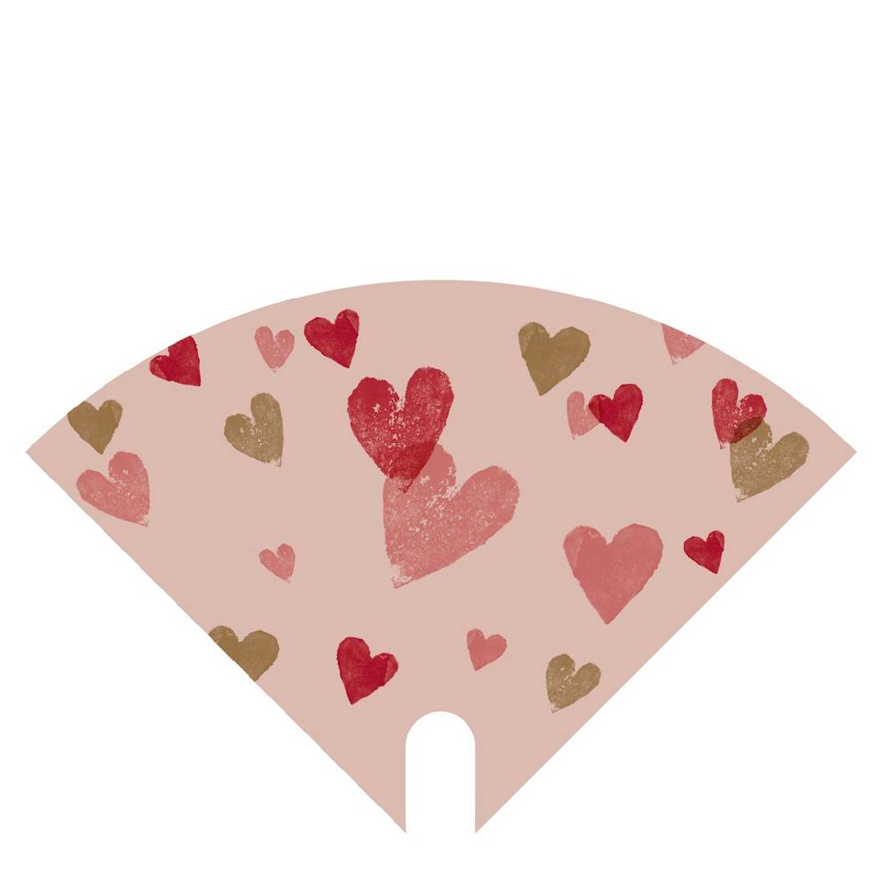 Tüte Moon Forever rosa 35x35cm x25