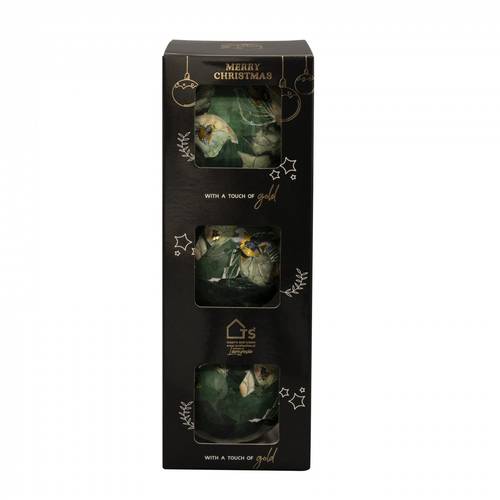 Deko Kugel Special Bee grün D07cm 