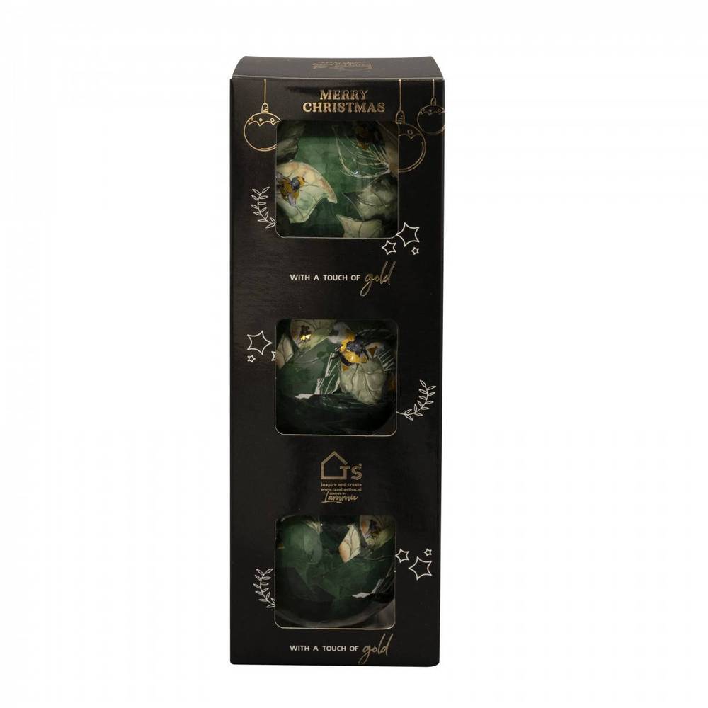 Deko Kugel Special Bee grün D07cm 