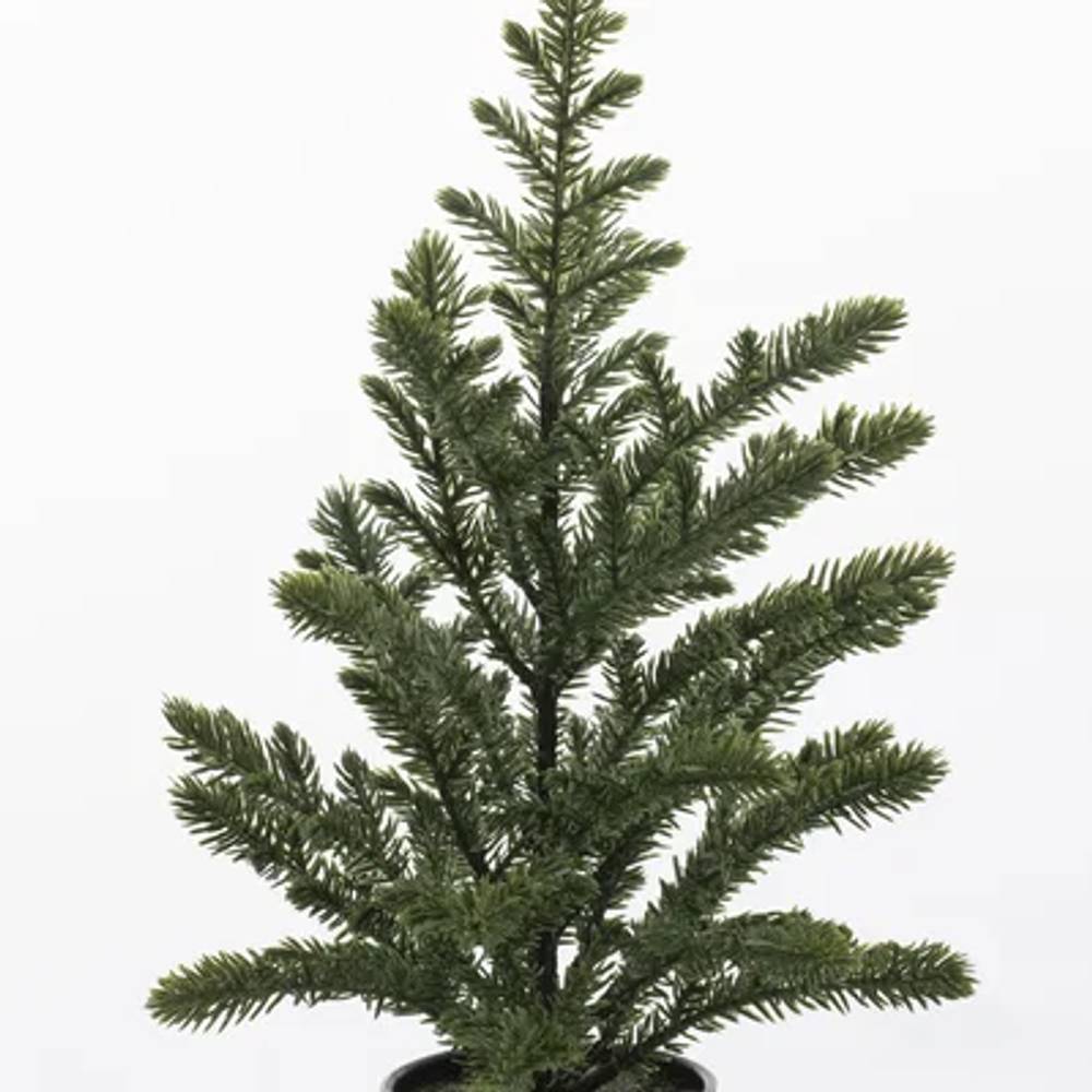 Baum Seiden Kiefer grün H40cm