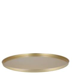 Teller Metall gold Majestic D37cm H02cm