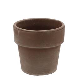 Blumentopf Grau/taupe 19x16cm
