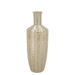 Keramik Vase Sifan grün 13x13x37cm