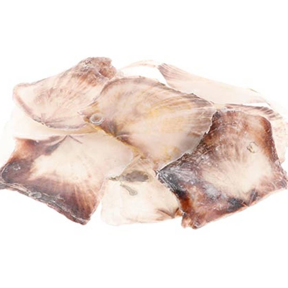 Muschelschale Placuna natur 1kg 