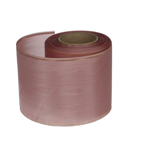 Kranzband Moire dunkel rosa 100mm 25m