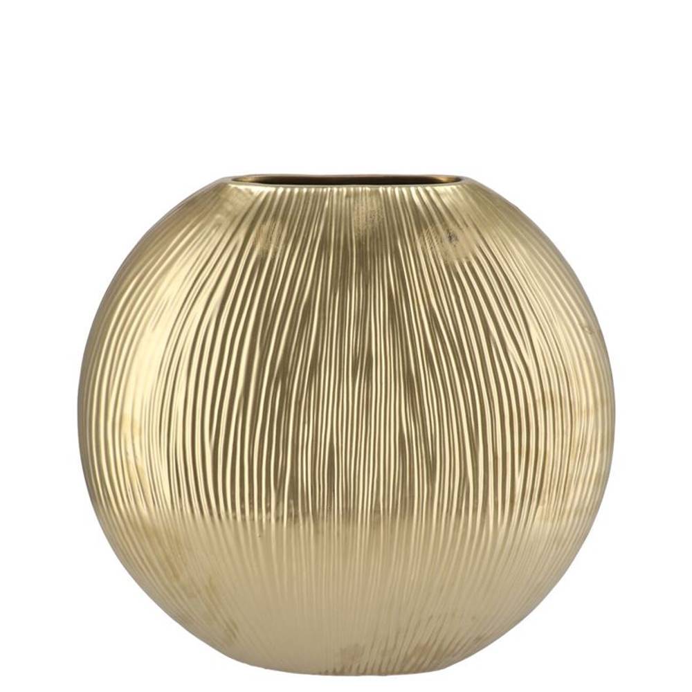 Keramik Vase Sifan gold 24x10x23cm
