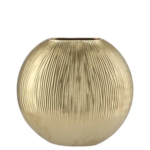 Keramik Vase Sifan gold 24x10x23cm