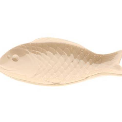 Keramik Schale Fisch braun 28.5x13x04cm