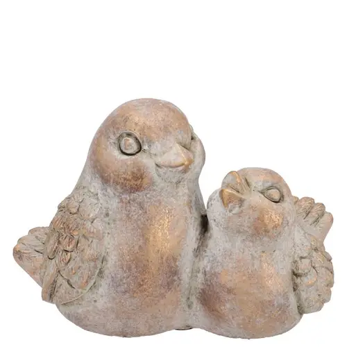 Beton Goldvögel 16x10x12cm