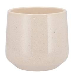 Keramik Übertopf Berlin creme D18cm H18cm