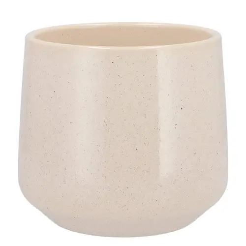 Keramik Übertopf Berlin creme D18cm H18cm