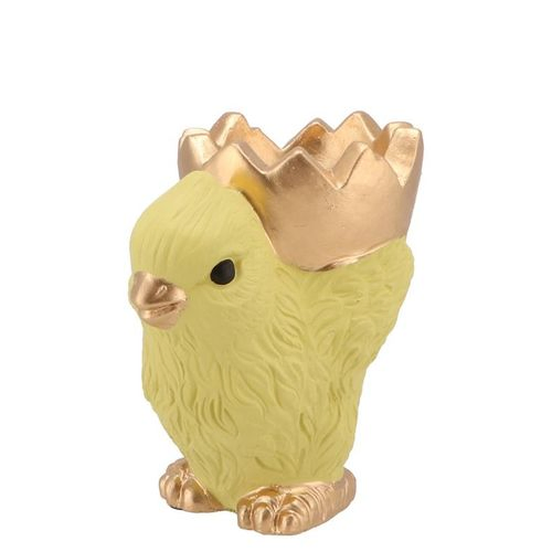 Schale Huhn gelb 14x09.5x14cm