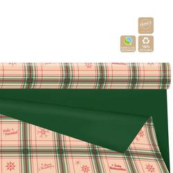 Papier Rolle 80cm 25m Duo Mat Glasgow grün