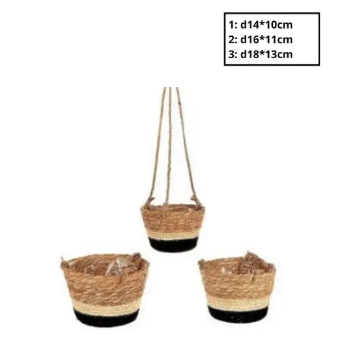 Korb Hang Makka 3/Set D18cm H13cm