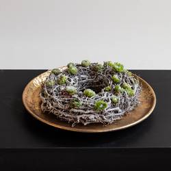 Kranz Bonsai gefrostet D30cm