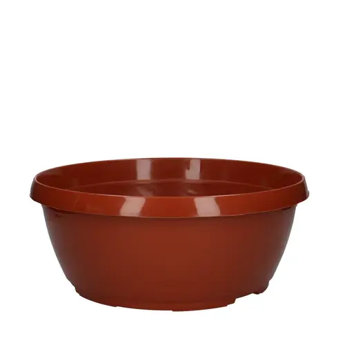 Kunststoff Schale terra D30cm H13cm