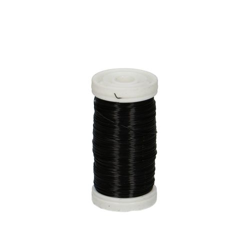 Metalldraht schwarz 0.3mm 100gr