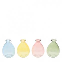 Glas Vase Tints mix D11cm H14.5cm