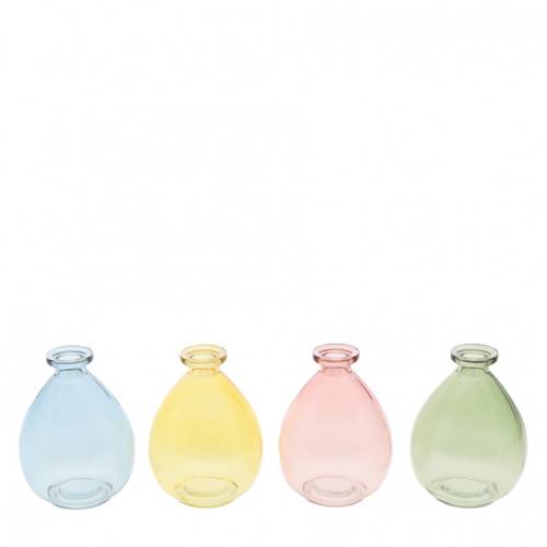 Glas Vase Tints mix D11cm H14.5cm
