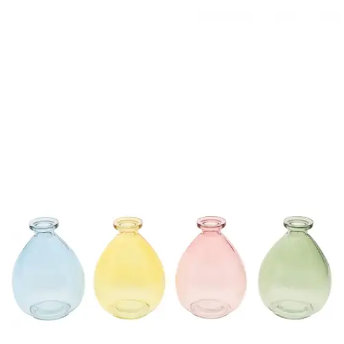 Glas Vase Tints mix D11cm H14.5cm