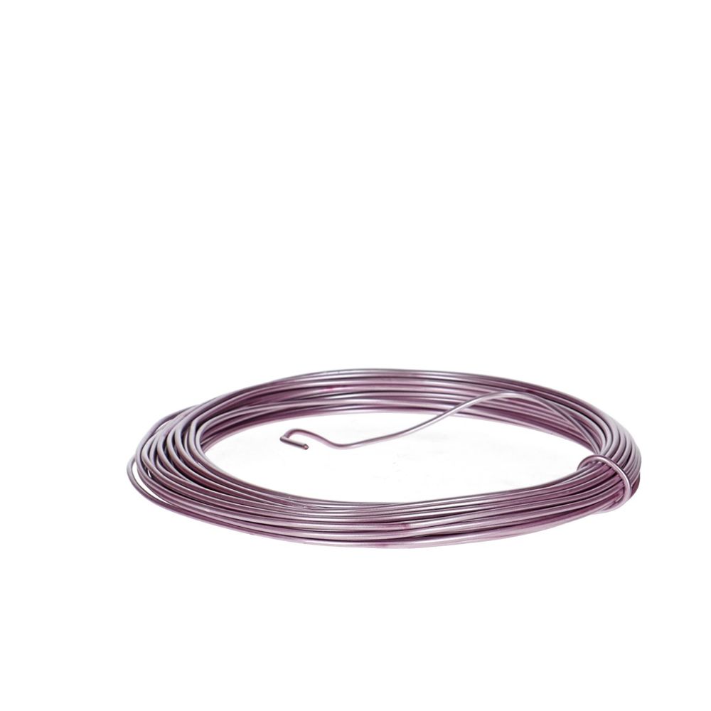 Aluminium Draht lila 2mm 12m 100m