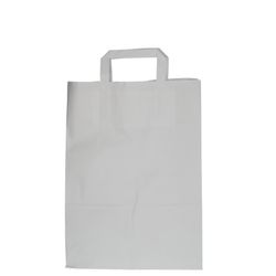 Tasche weiss 26/12x35cm