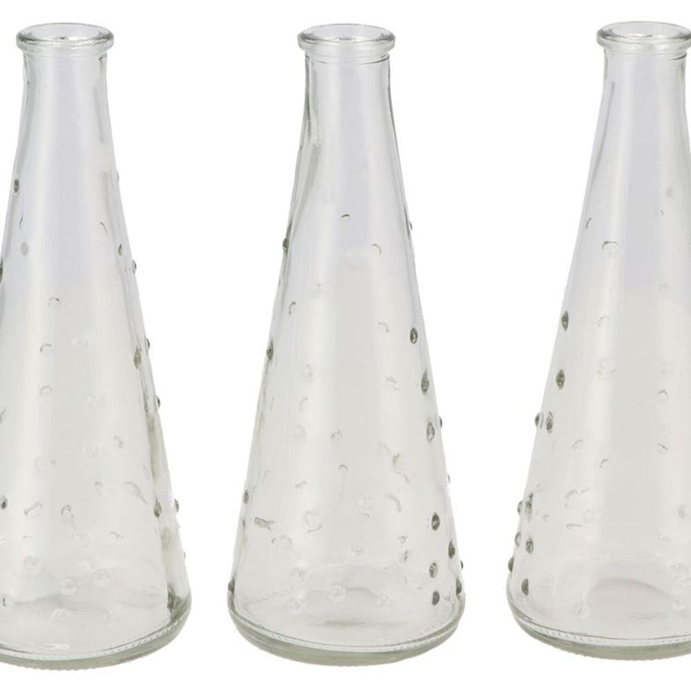 Glas Flasche Karakum mix D07cm H19cm