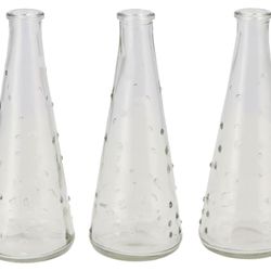 Glas Flasche Karakum mix D07cm H19cm