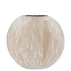 Keramik Vase Sifan weiss 24x10x23cm