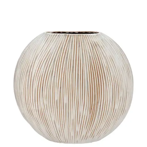 Keramik Vase Sifan weiss 24x10x23cm